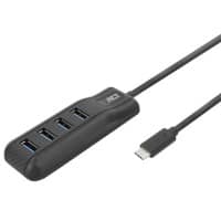 ACT USB-C Hub USB-C Male USB A Female 0.5 m Black