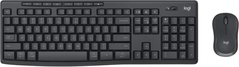 Logitech Wireless Keyboard & Mouse MK370 Graphite