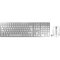 CHERRY Keyboard Wireless QWERTY with bluetooth Silver 9100