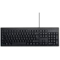 Kensington EQ Keyboard QWERTY (GB) without bluetooth Black KB100