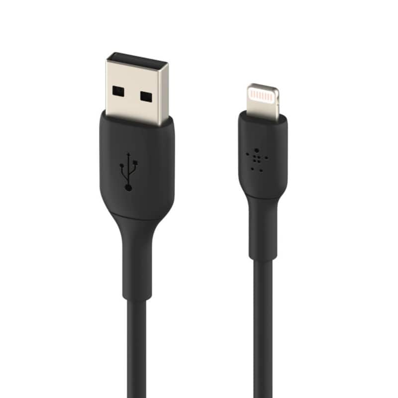 Belkin Charging Cable Apple Lightning USB A Male 2 m Black