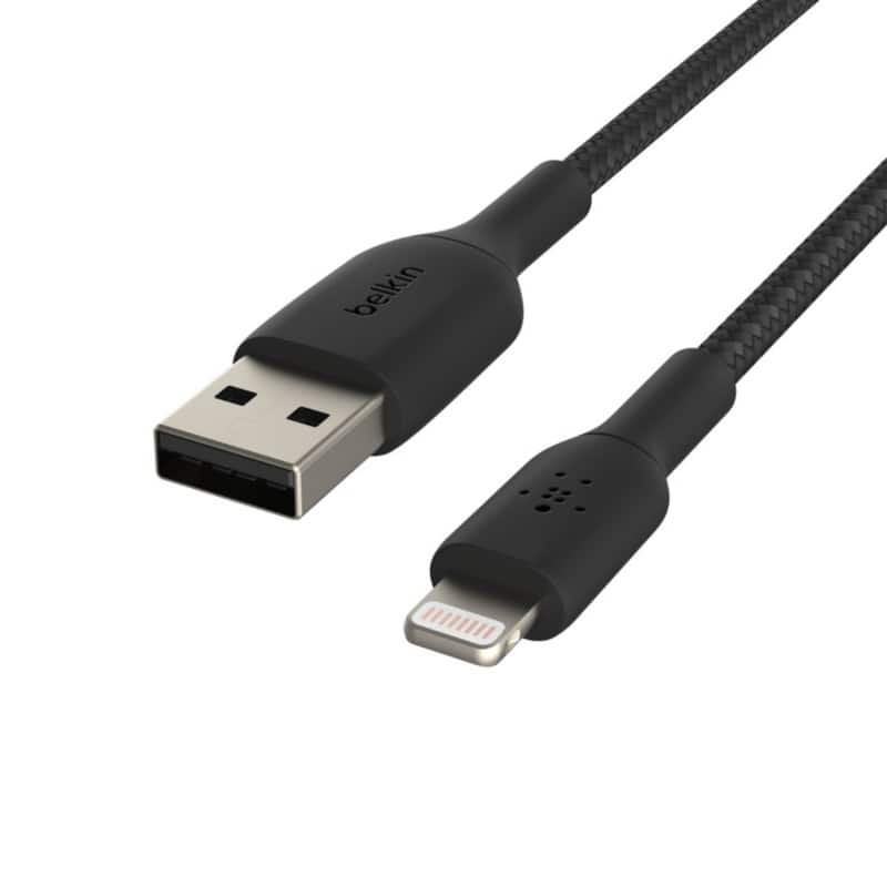 Belkin Charging Cable Apple Lightning USB A Male 0.15 m Black