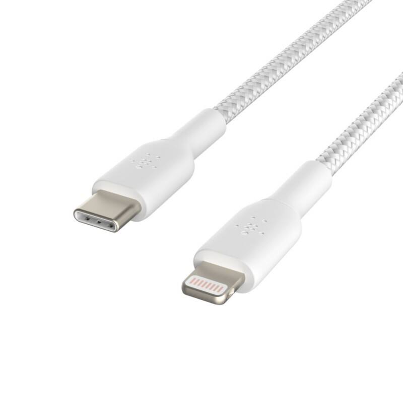 Belkin Charging Cable Apple Lightning USB-C Male 1 m White