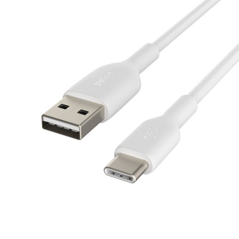Belkin Charging Cable USB A Male USB-C Male 2 m White