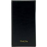 Securit Basic Bill Presenter Freestanding Rectangular 12.5 (W) x 0.5 (D) x 23.7 (H) cm Black