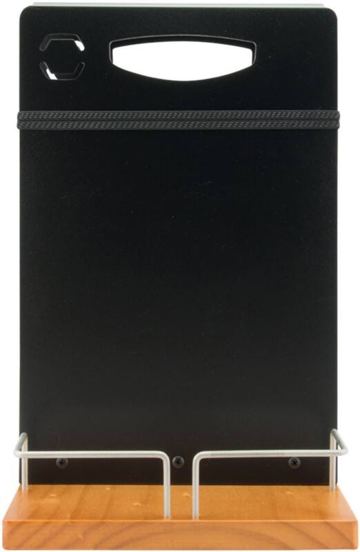 Securit Chalkboard Freestanding Rectangular 22 (W) x 20 (D) x 34.5 (H) cm Black