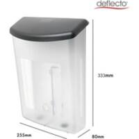 Deflecto A4 Portrait Outdoor Literature Box Wall Mounted Transparent 790801 25.5 x 8 x 33.3 cm 790801