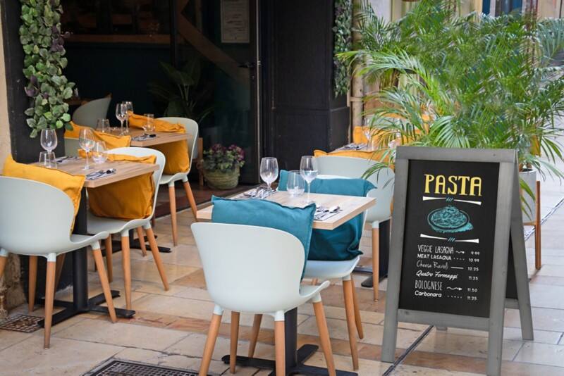 Securit Nature Range Pavement Sign Wood Grey