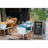 Securit Nature Range Pavement Sign Wood Grey