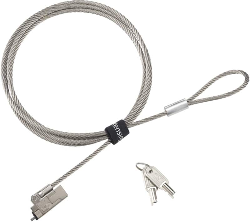 Kensington EQ Slim NanoSaver 2.0 Keyed Laptop Lock K60630WW Grey