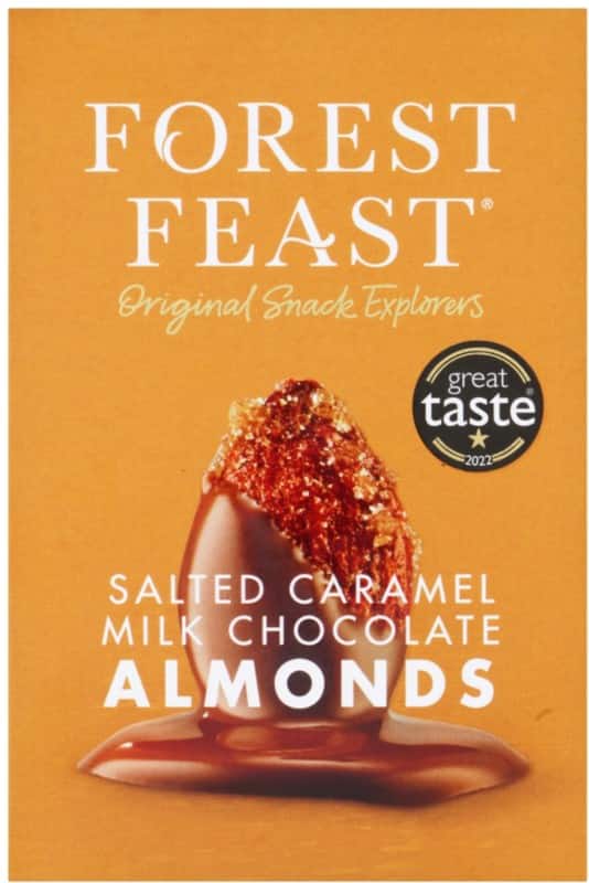FOREST FEAST Chocolate, Salted Caramel Nuts 140 g