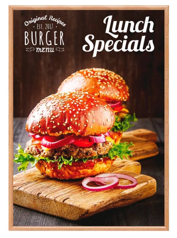 SHOWDOWN A0 Snap Frame Brown Aluminum KRA0G25LB 87.2 (W) x 1.1 (D) x 122 (H) cm