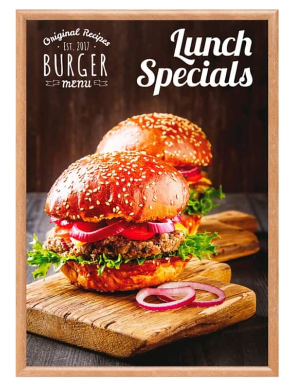 SHOWDOWN A1 Snap Frame Brown Aluminum KRA1G25LB 62.5 (W) x 1.1 (D) x 87.2 (H) cm