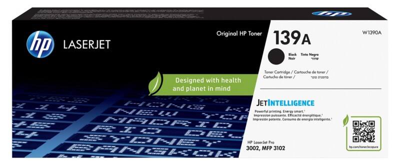 HP 139A Original Toner Cartridge W1390A Black   
