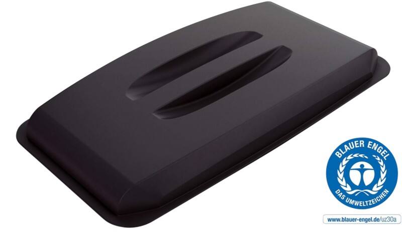 DURABLE DURABIN Bin Lid 60 L Black Rectangular PP (Polypropylene)