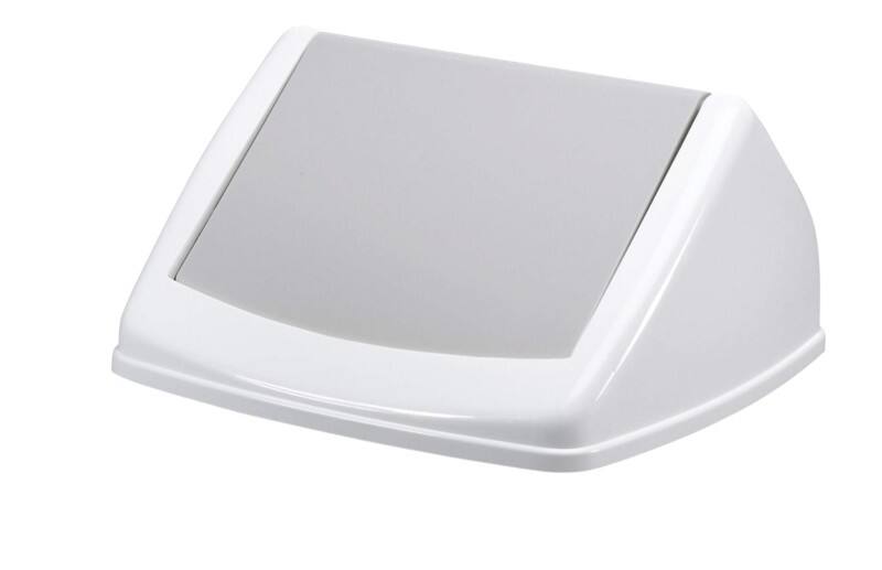 DURABLE DURABIN Flip Swing Lid 40 L Grey Square PP (Polypropylene)