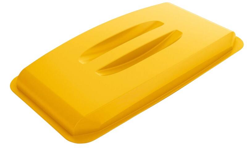 DURABLE DURABIN Bin Lid 60 L Yellow Rectangular PP (Polypropylene)