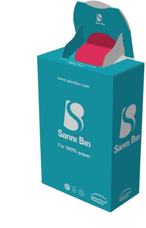 Sanni Bin Cardboard Waste Bin Pack of 10