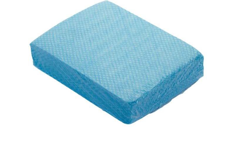Cleaning Cloth Blue 19.5 x 25 x 5 cm APW 03 B Pack of 50