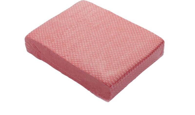 Cleaning Cloth Red 19.5 x 25 x 5 cm APW 03 R Pack of 50