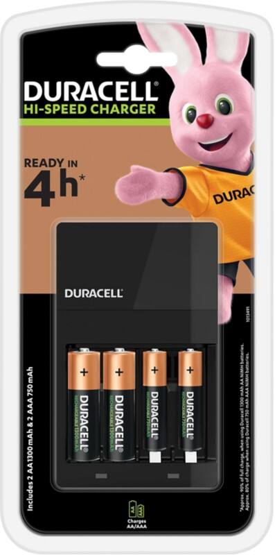 Duracell Battery Charger 1300 mAh Set of 5