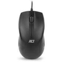 ACT  AC5006 Mouse Wired Black Suitable for Left-handed People