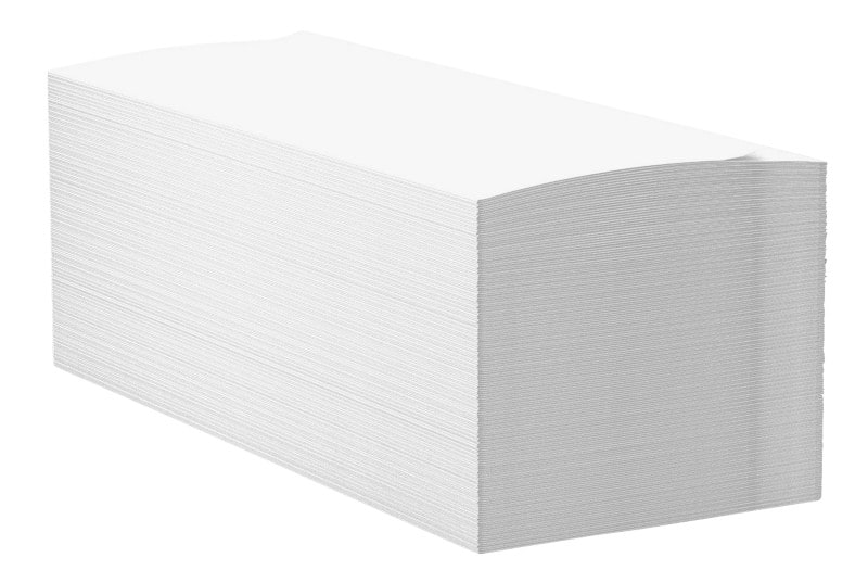 Optimum Hand Towel V-fold White 2 Ply HV2W29XDS1 Pack of 2940  