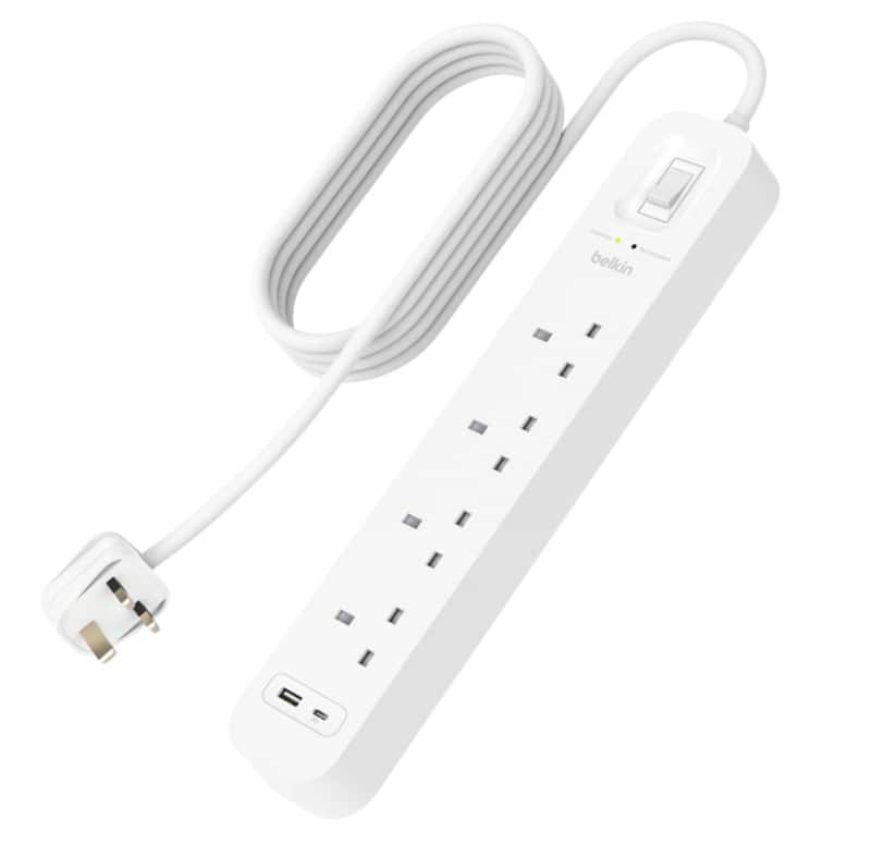 Belkin 4-Way Surge Protector with USB-C & USB-A