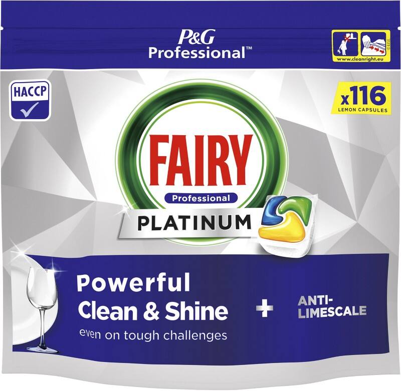 Fairy Dishwasher Tablets Tabs Lemon Pack of 116