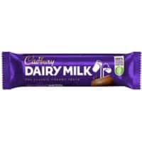 Cadbury Dairy Milk Chocolate Bar Pack 45 g pack of 48