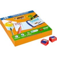 BIC Colouring Pencils Assorted with 2 Sharpeners Pack of 40