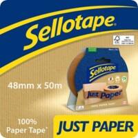 Sellotape Packaging Tape Brown 48 mm (W) x 5 m (L) Paper
