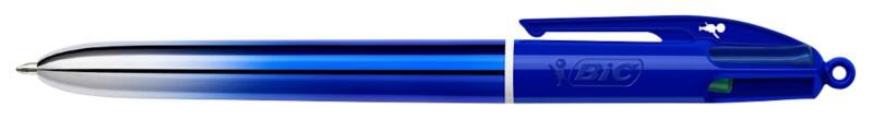 BIC 4 Colours Ballpoint Pen Blue, Black, Red, Green 0.32 mm Medium Ballpoint Refillable   