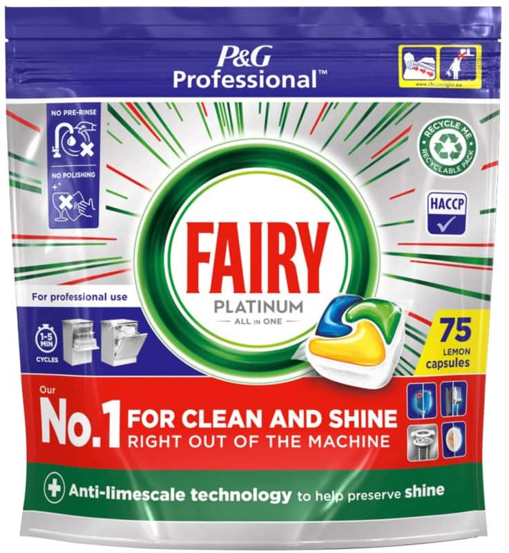 Fairy Professional Platinum Plus Dishwasher Tablets Pack of 92