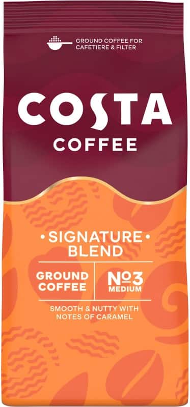 COSTA COFFEE Ground Coffee Signature 3 Medium 200 g 