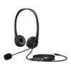 HP G2 Wired Stereo Headset Over-the-head Yes 3.5 mm Jack Black