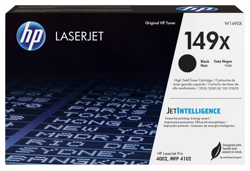 HP 149X Original Toner Cartridge W1490X Black