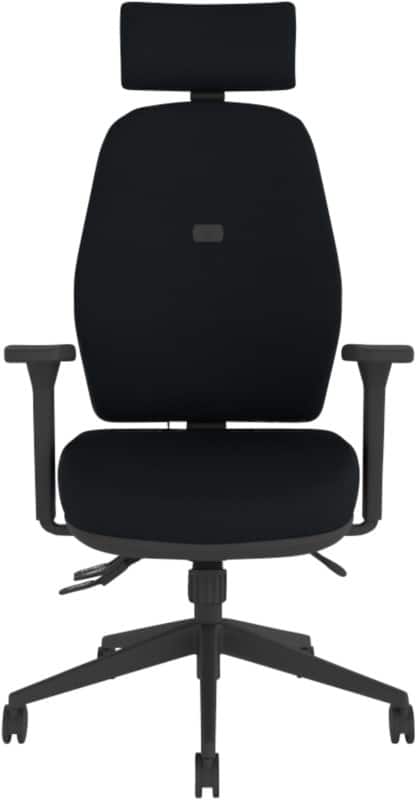 Energi-24 Activ Intro Office Chair Basic Tilt Height-Adjustable Armrest Black 150 kg IT450HR/AA1D 570 x 520 x 1,475 mm
