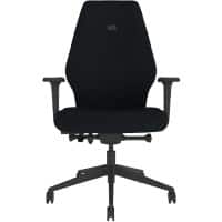 Energi-24 Activ Solo Office Chair Synchro Tilt 2D Armrest Black 150 kg SL102 500 x 470 mm