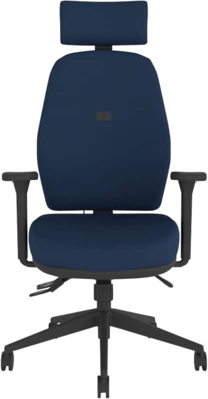 Energi-24 Activ Intro Office Chair Basic Tilt Height-Adjustable Armrest Blue 150 kg IT450HR/AA1D 570 x 520 mm