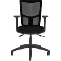 Energi-24 Contour Mesh Operator Chair Basic Tilt Height-Adjustable Armrest Black 150 kg CT310/AA1D 490 x 450 mm