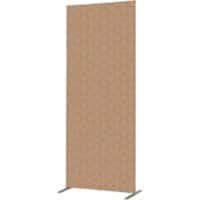 SHOWDOWN Deco Room Divider Aluminium Beige 870 x 450 x 2,020 mm