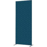 SHOWDOWN Deco Room Divider Aluminium Blue 1,020 x 450 x 2,020 mm