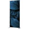 SHOWDOWN Deco Room Divider Aluminium Black 870 x 450 x 2,020 mm
