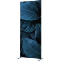 SHOWDOWN Deco Room Divider Aluminium Blue 1,020 x 1,020 x 450 mm