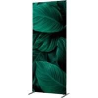 SHOWDOWN Deco Room Divider Aluminium Green 870 x 450 x 2,020 mm