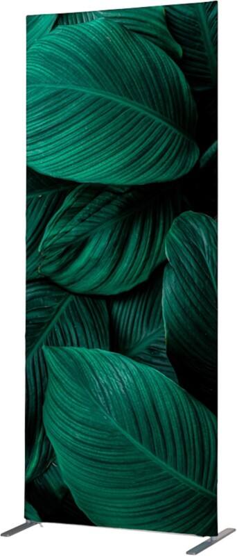 SHOWDOWN Deco Room Divider Aluminium Green 1,020 x 1,020 x 450 mm