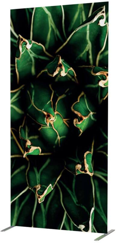 SHOWDOWN Deco Room Divider Aluminium Green 1,020 x 450 x 2,020 mm