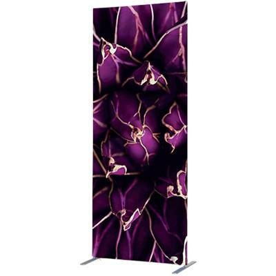 SHOWDOWN Deco Room Divider Aluminium Purple 870 x 450 x 2,020 mm