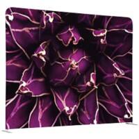 SHOWDOWN EU Room Divider Aluminium Purple 1,500 x 450 x 1,500 mm